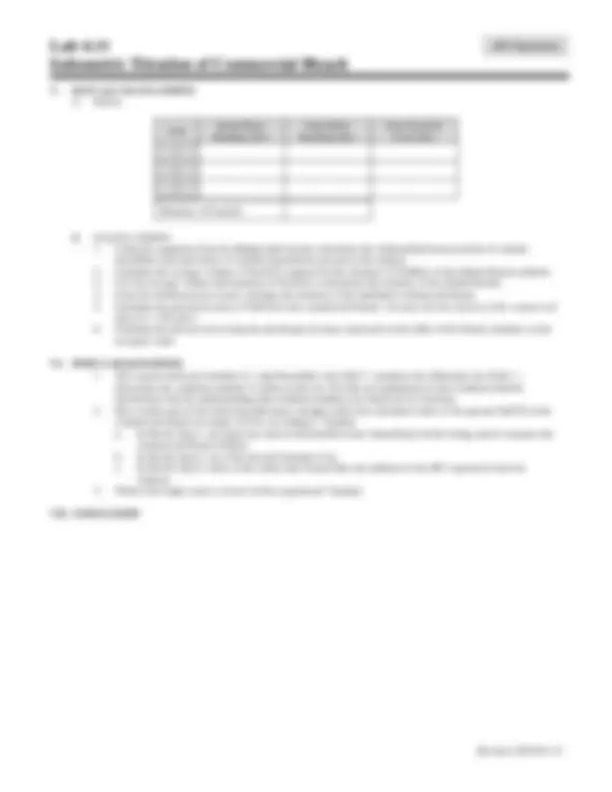 Iodometric Titration of Commercial Bleach | Lab Reports Chemistry | Docsity