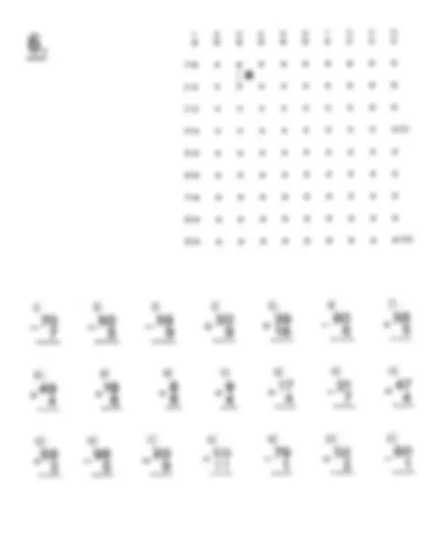 Primaria 6 matemáticas | Ejercicios de Matemáticas | Docsity