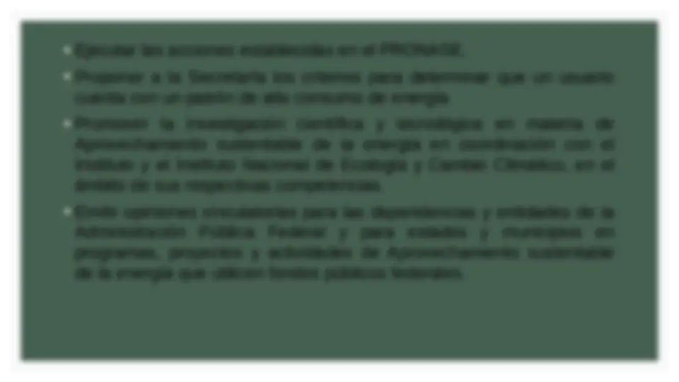 Comisión Nacional para el Uso Eficiente de la Energía (CONUEE) en ...