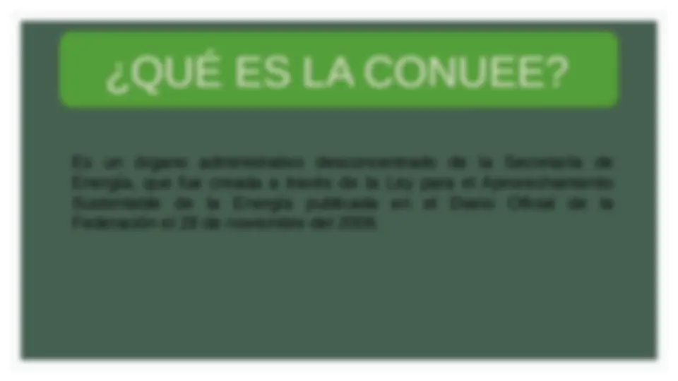 Comisión Nacional para el Uso Eficiente de la Energía (CONUEE) en ...