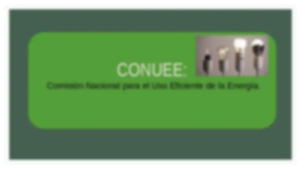 Comisión Nacional para el Uso Eficiente de la Energía (CONUEE) en ...