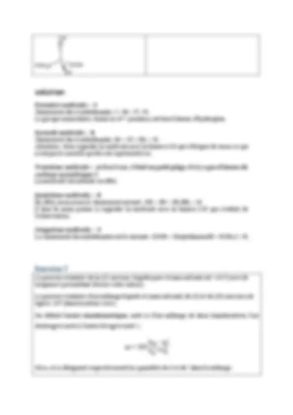 Premiers exercices de stéréochimie CORRIGE Lectures Chimie Docsity — free download
