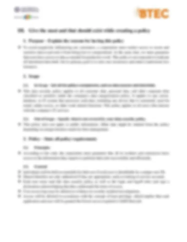Assignment 2 for Security 1623 | Assignments Network security | Docsity