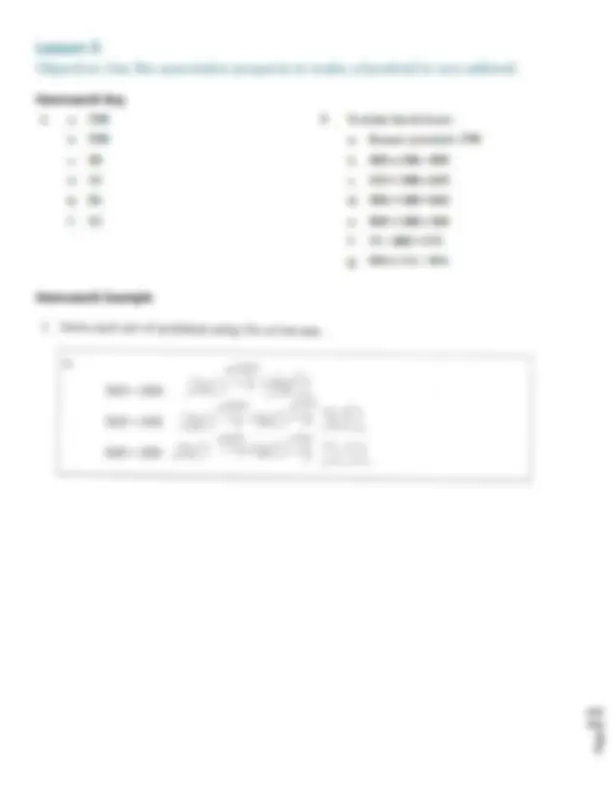 Grade 2 Module 5: Addition and Subtraction Strategies Within 1,000 ...