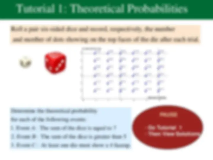 Grade-11-Mathematics-Probability.pdf | Assignments Statistics | Docsity