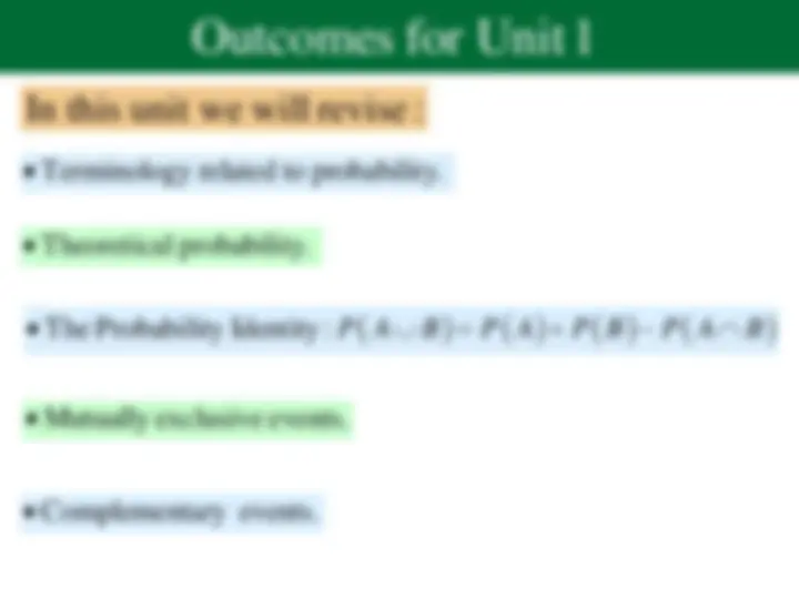 Grade-11-Mathematics-Probability.pdf | Assignments Statistics | Docsity