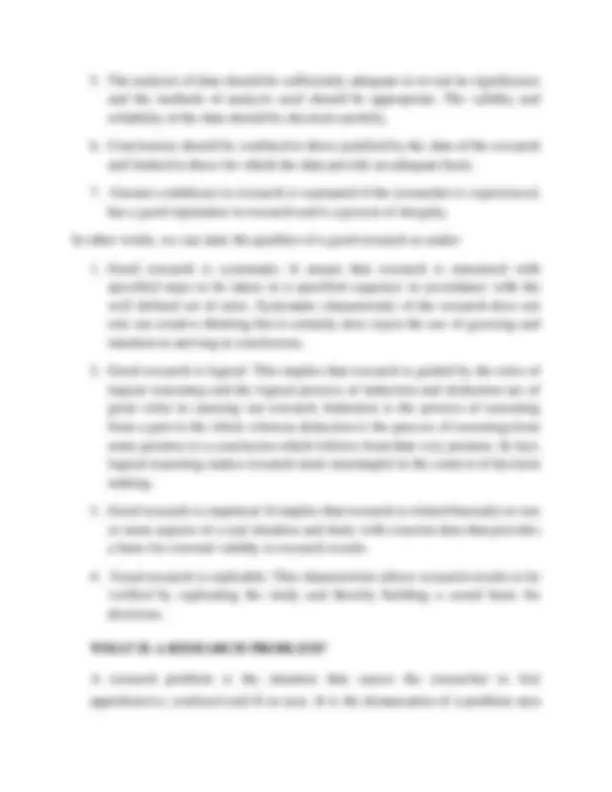 Research Methodology: An Introduction | Lecture notes Research ...