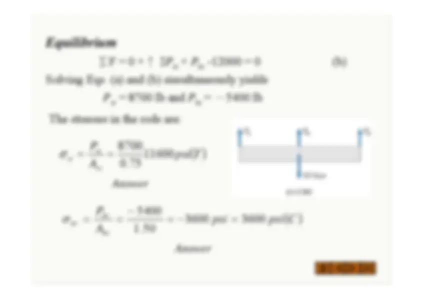 Mechanics of Materials Chapter 2 Strain | Exercises Mechanics | Docsity