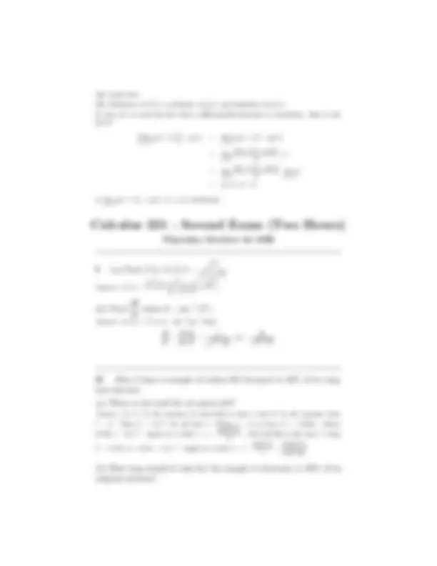 Calculus 221 | Lecture notes Calculus | Docsity