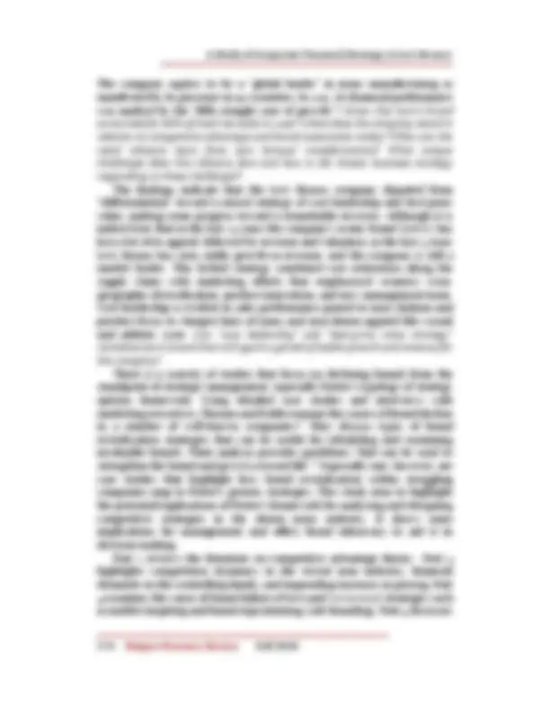 A Case Study on Levi Strauss's Corporate Financial Strategy and Brand ...