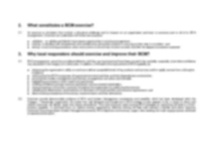 Business Continuity Management Exercises: Validation, Training, and ...