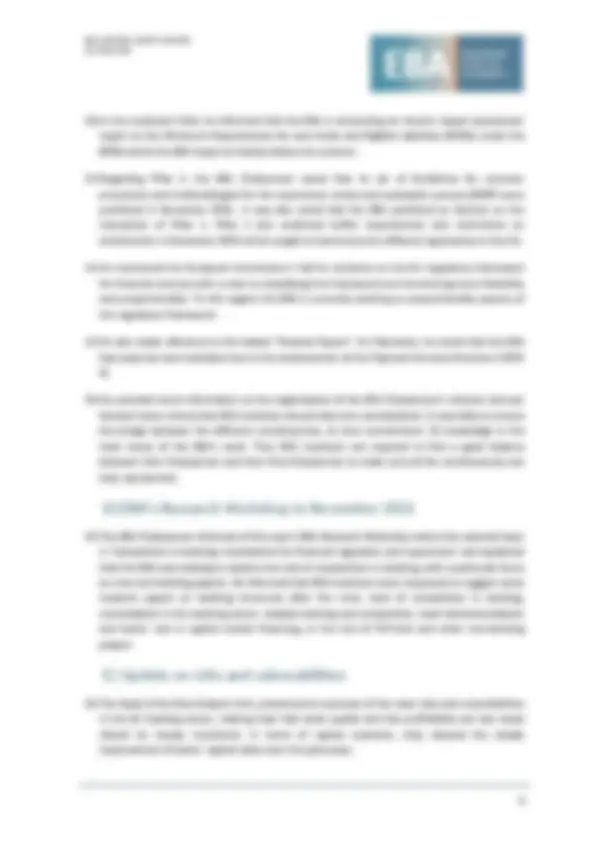 BSG Meeting Minutes: EBA's Role in Banking Regulation and Consultation ...