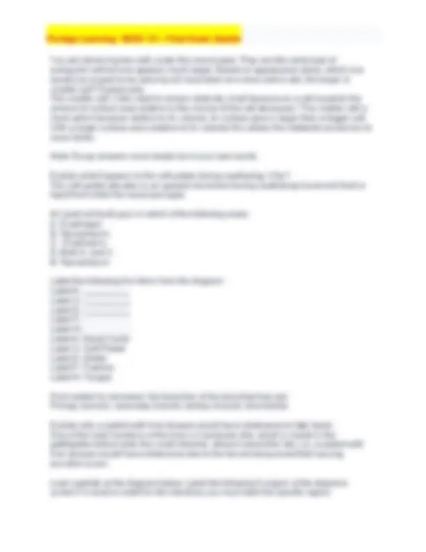 Portage Learning / BIOD 151 / Final Exam Quizlet (NEW) Graded A Plus ...