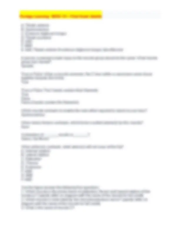 Portage Learning / BIOD 151 / Final Exam Quizlet (NEW) Graded A Plus ...