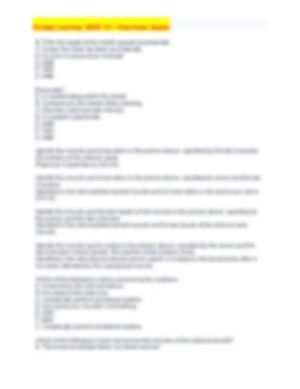 Portage Learning / BIOD 151 / Final Exam Quizlet (NEW) Graded A Plus ...