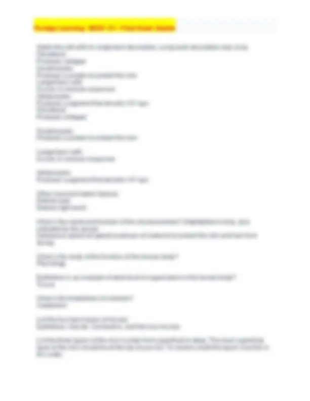 Portage Learning / BIOD 151 / Final Exam Quizlet (NEW) Graded A Plus ...