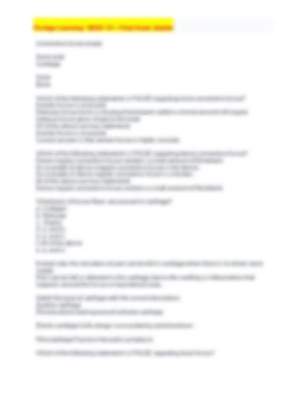 Portage Learning / BIOD 151 / Final Exam Quizlet (NEW) Graded A Plus ...