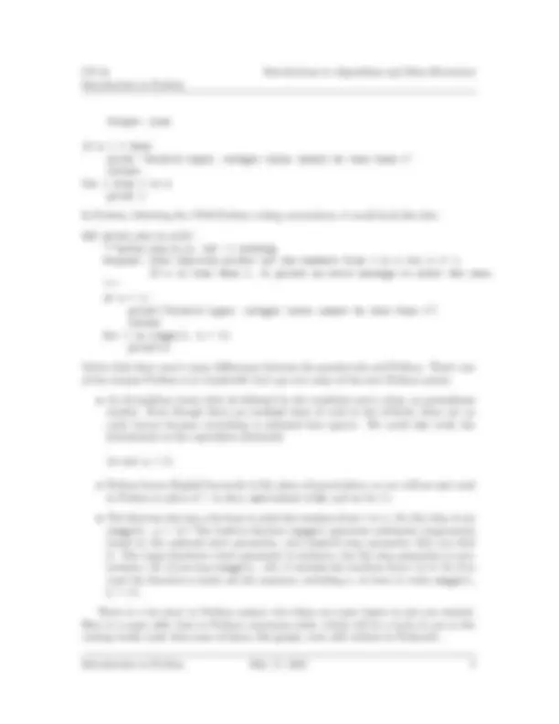 Python Lab: Introduction to Python and Data Structures | Lecture notes ...