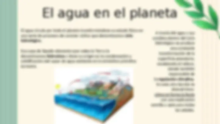 LA HIDROSFERA POWER POINT CLASS PRESENTATION | Slides Environmental ...