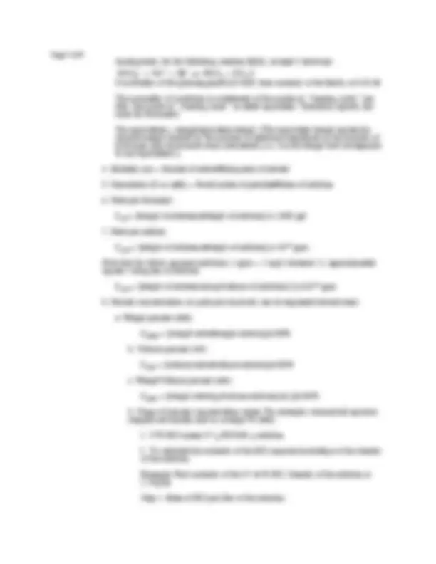 Lectures 1 2 Pdf Study Notes Stoichiometry Docsity