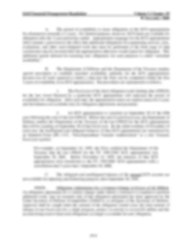 DoD Financial Management Regulation | Study notes Financial Management ...
