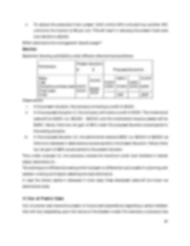 Cost and Management Accounting I | Lecture notes Cost Management | Docsity