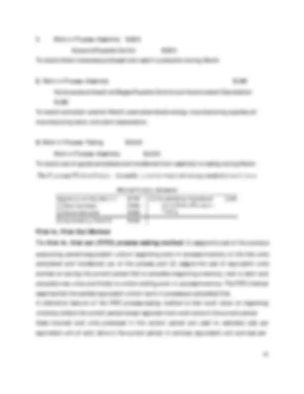 Cost and Management Accounting I | Lecture notes Cost Management | Docsity