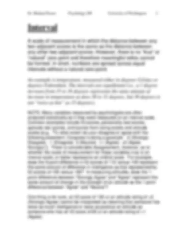 Scales of Measurement: Nominal, Ordinal, Interval, and Ratio | Lecture ...