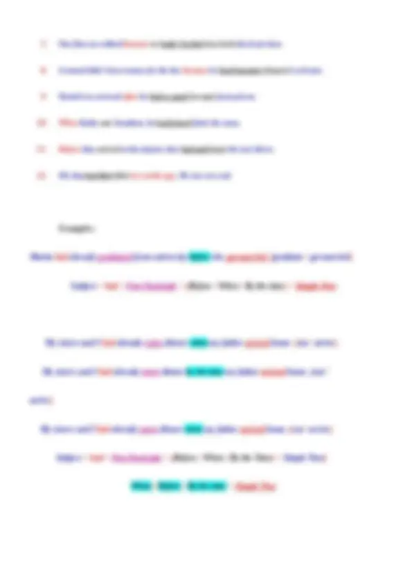 Had Not Past Perfect Tense: Usage and Examples | Apuntes de Idioma Inglés | Docsity