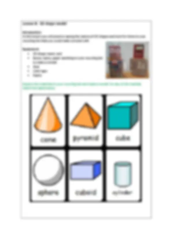 Positional Directional Language Positional & Directional Language and Shapes in 2D Activities | Exams ...