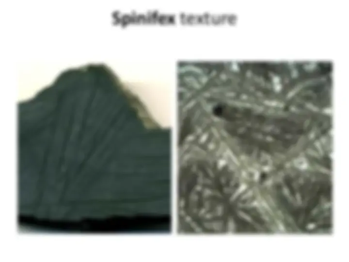Chapter 3: Igneous Textures | Summaries History | Docsity