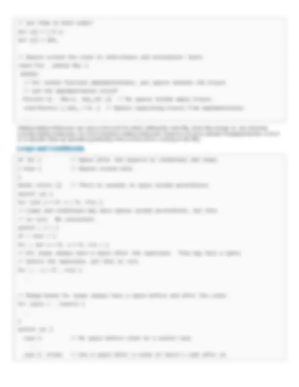 C++ Coding Style Guide for Google Developers | Study notes Computer ...