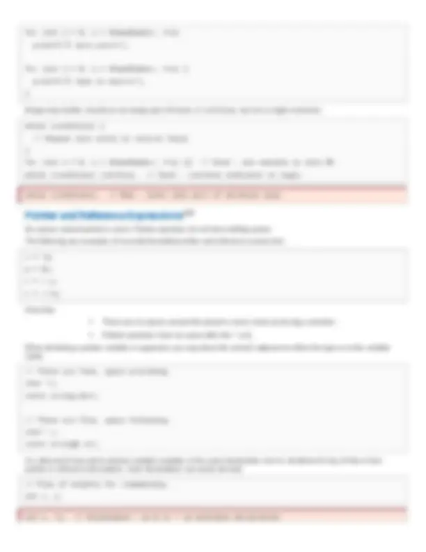 C++ Coding Style Guide for Google Developers | Study notes Computer ...