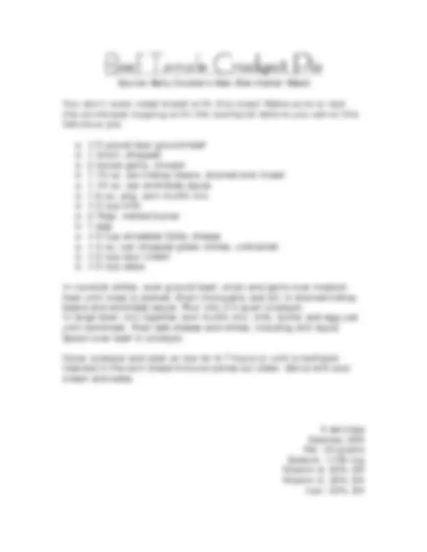 Slow Cooker Recipes: Three Delicious Beef Dishes | Lecture notes ...