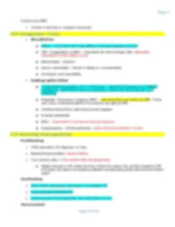 NR 340.CC.Exam 3 Study Guide |NR 340 : Critical Care Nursing |Verified ...