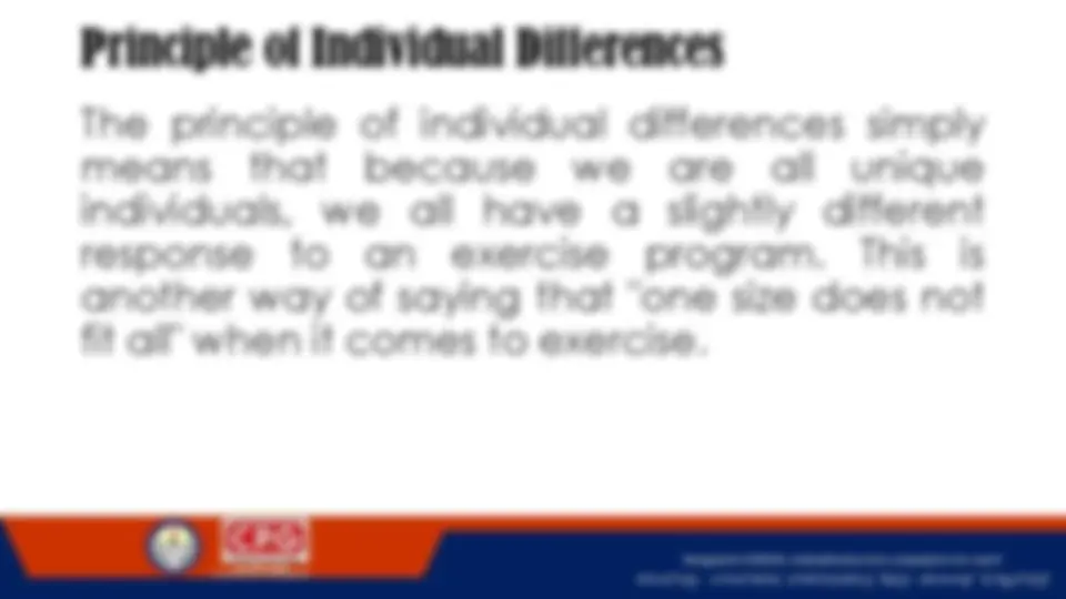 Individual Differences Exercise F.I.T.T. Principles and Individual Differences in Exercise | Exercises ...