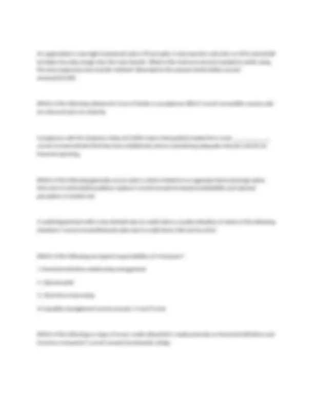 HR 96 CTP Practice Exam 2022(100% Verified with the correct answers ...