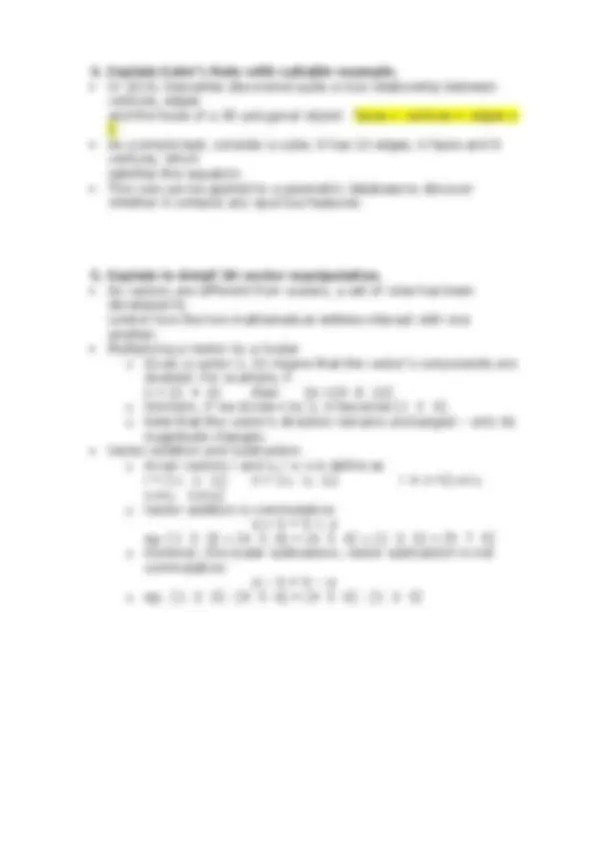 Game programming QnA | Assignments Game Theory | Docsity