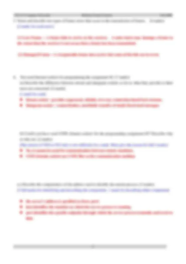 CS 413 Computer Networks Midterm Exam Solution - Fall 2005 | Exams ...
