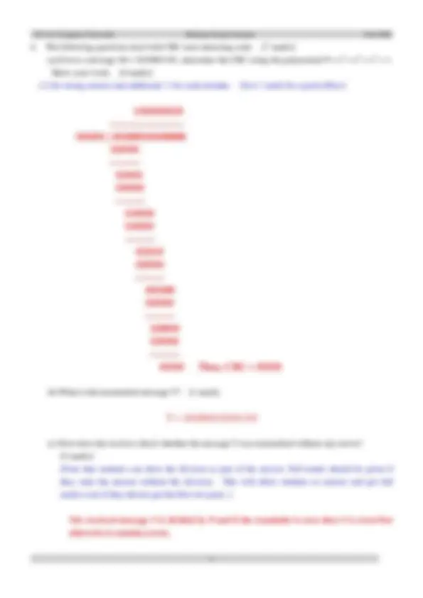 CS 413 Computer Networks Midterm Exam Solution - Fall 2005 | Exams ...