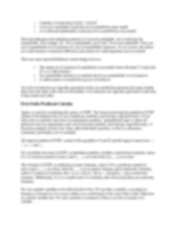 Logic Programming and AI | Lecture notes Artificial Intelligence | Docsity