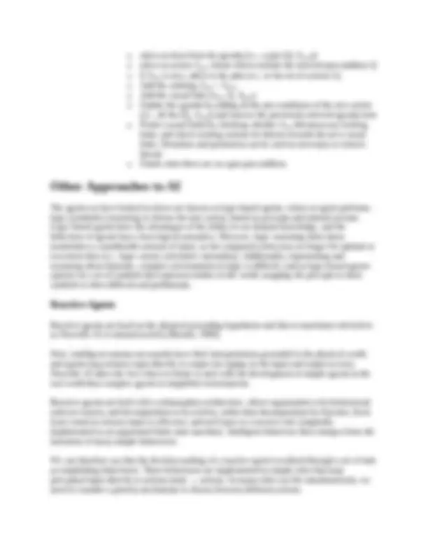 Logic Programming and AI | Lecture notes Artificial Intelligence | Docsity