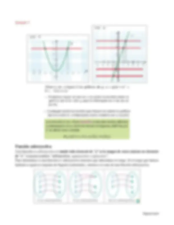 Función and relation | Study notes Mathematics | Docsity