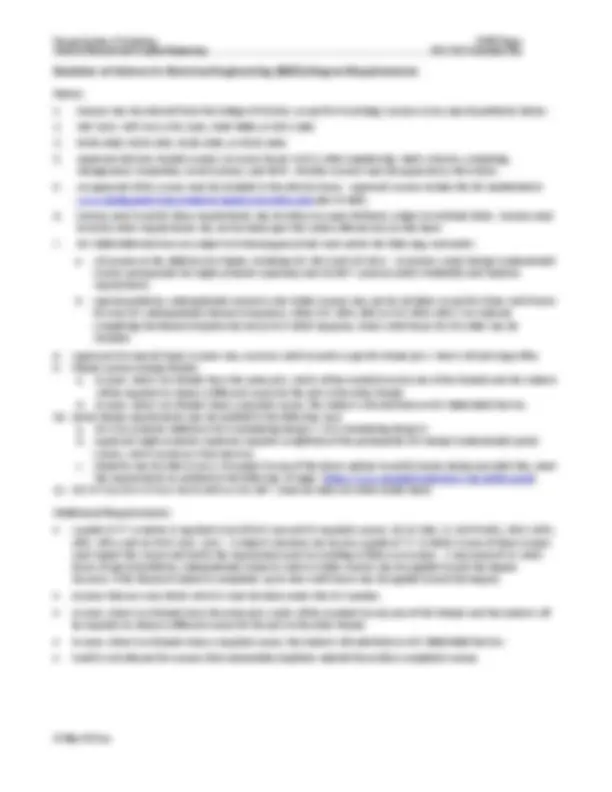 Bachelor of Science in Electrical Engineering (BSEE) Degree ... | Exams ...