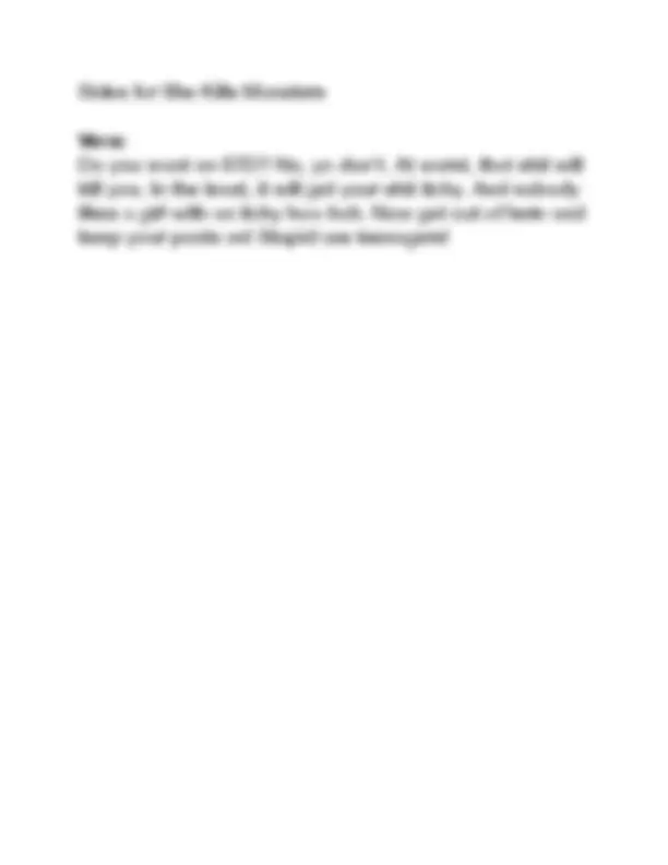 Monologue Sides for She Kills | Study notes English Literature | Docsity