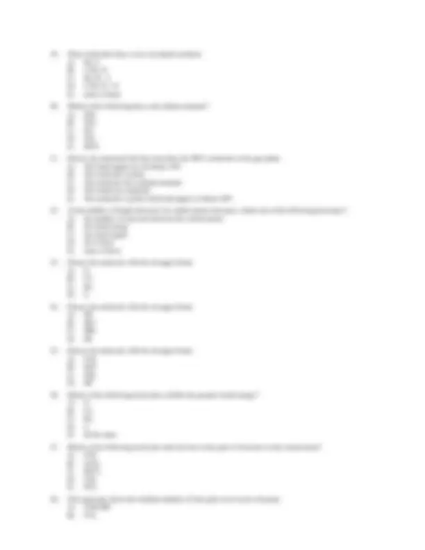 117 Practice Problems – Chapter 13 | Slides Molecular Structure | Docsity