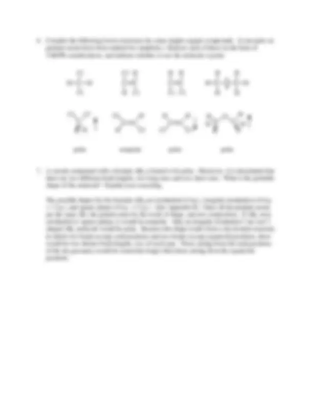 VSEPR Theory and Molecular Shapes: Chem 115 Worksheet | Exams Chemistry ...