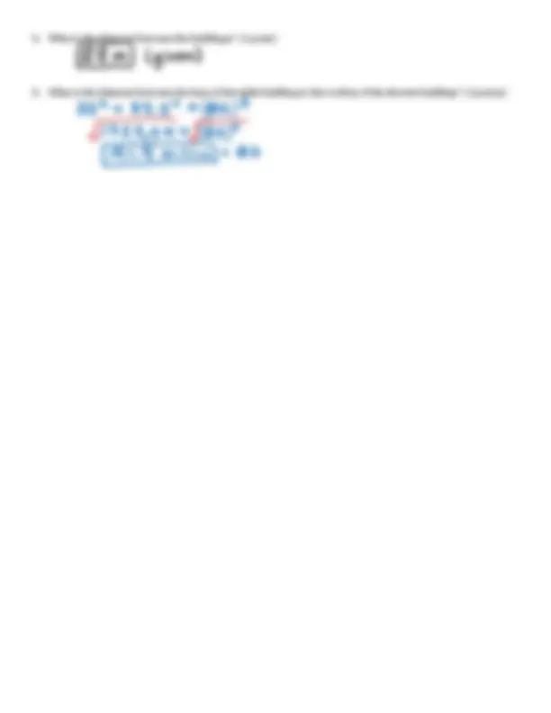 Integrated Math 2 Assignment 35 Integrated Math 2 Name | Schemes and Mind Maps Trigonometry | Docsity