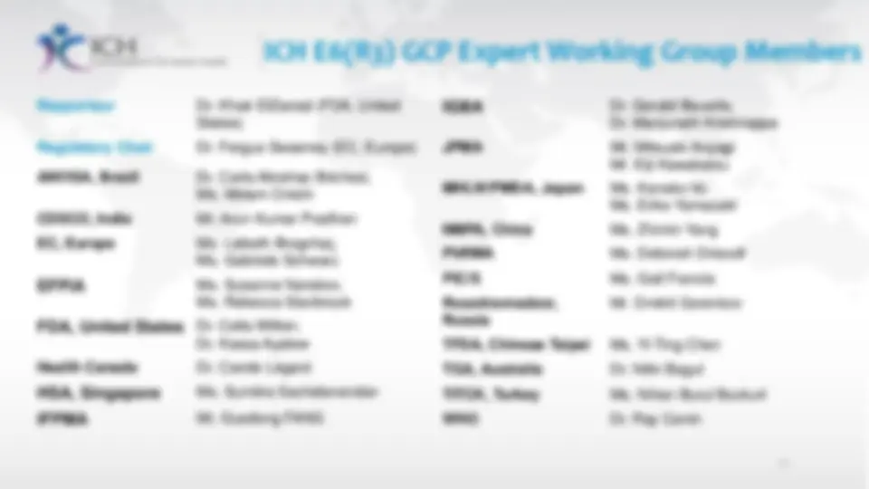 ICH E6(R3) Guideline for Good Clinical Practice (GCP) | Study notes ...