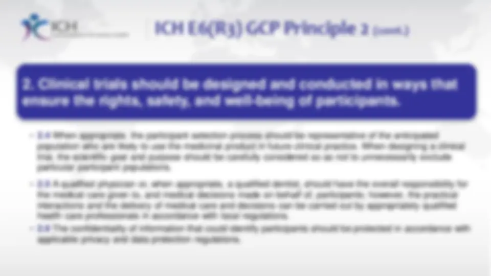 ICH E6(R3) Guideline for Good Clinical Practice (GCP) | Study notes ...